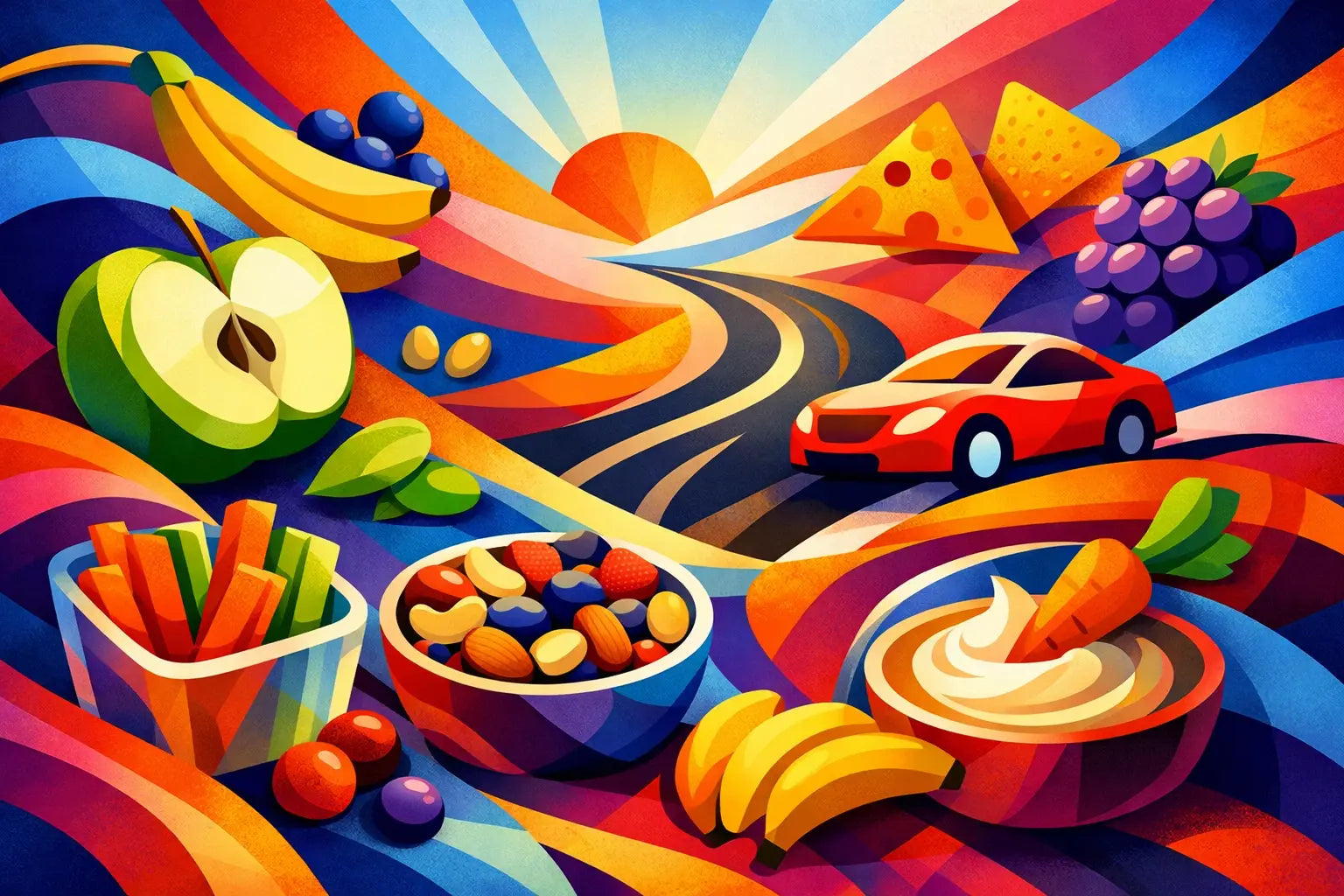 15 Healthy Car Trip Snacks That Actually Hit