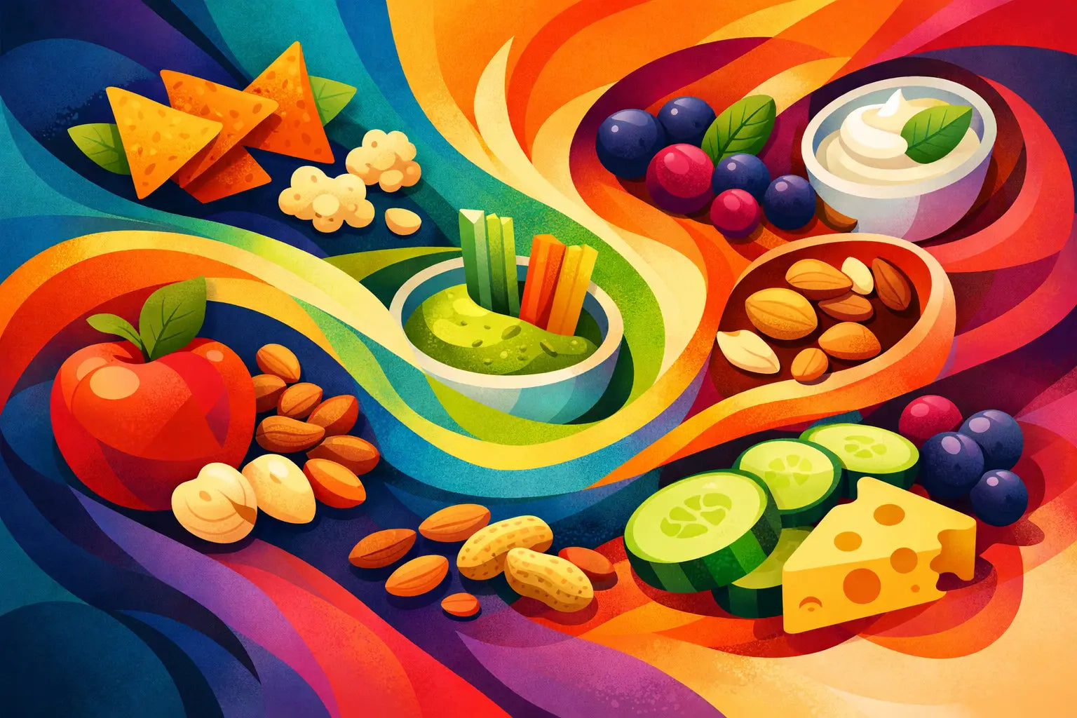 12 snacks with no added sweeteners