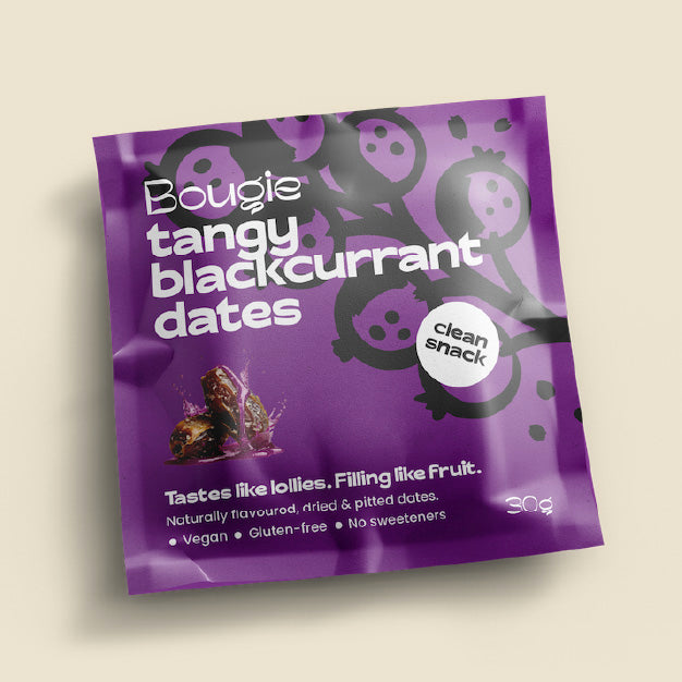 Flavoured Dates - Tangy Blackcurrant - Bougie Dates