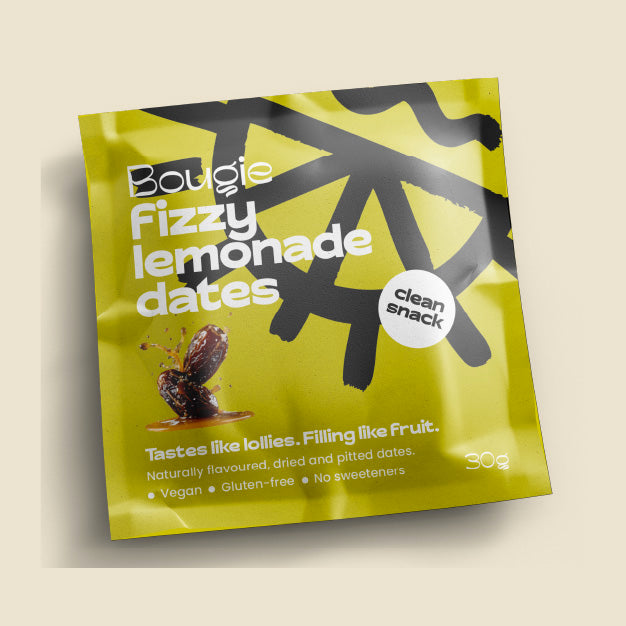 Flavoured Dates - Fizzy Lemonade Dates - Bougie Dates