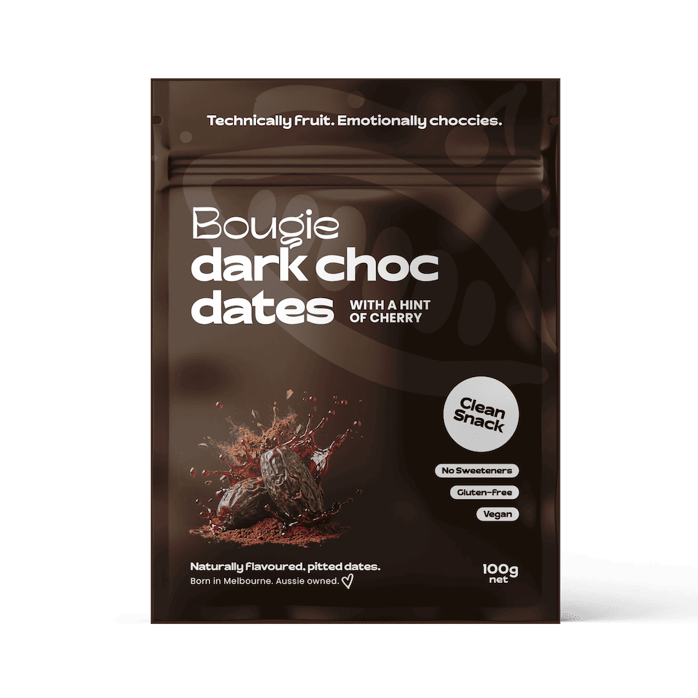 Bougie Dark Choc Cherry Dates (100g)