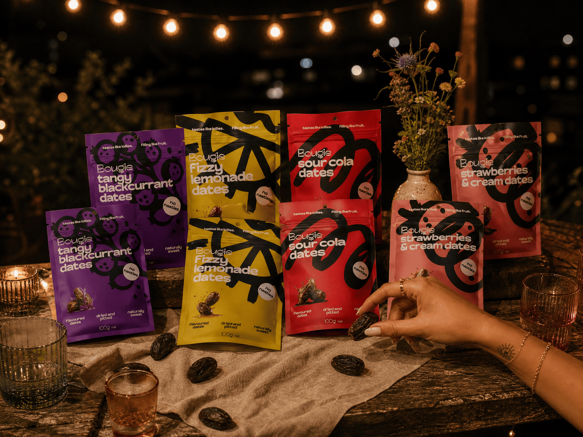 Bougie flavoured dates double date pack